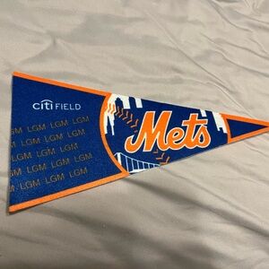 Baseball New York Mets mini felt Pennant
